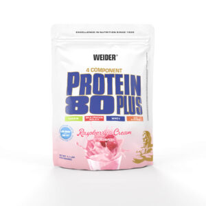 Protein 80 Plus fehérjepor - 500 g - málna-tejszín