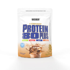 Protein 80 Plus fehérjepor - 500 g - mogyoró nugát