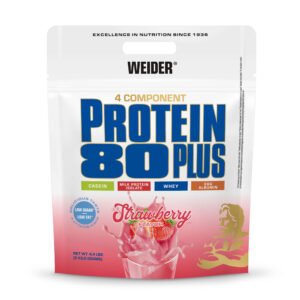 Protein 80 Plus fehérjepor - 500 g - eper