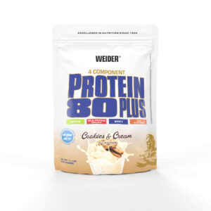 Protein 80 Plus fehérjepor - 500 g - keksz-tejszín