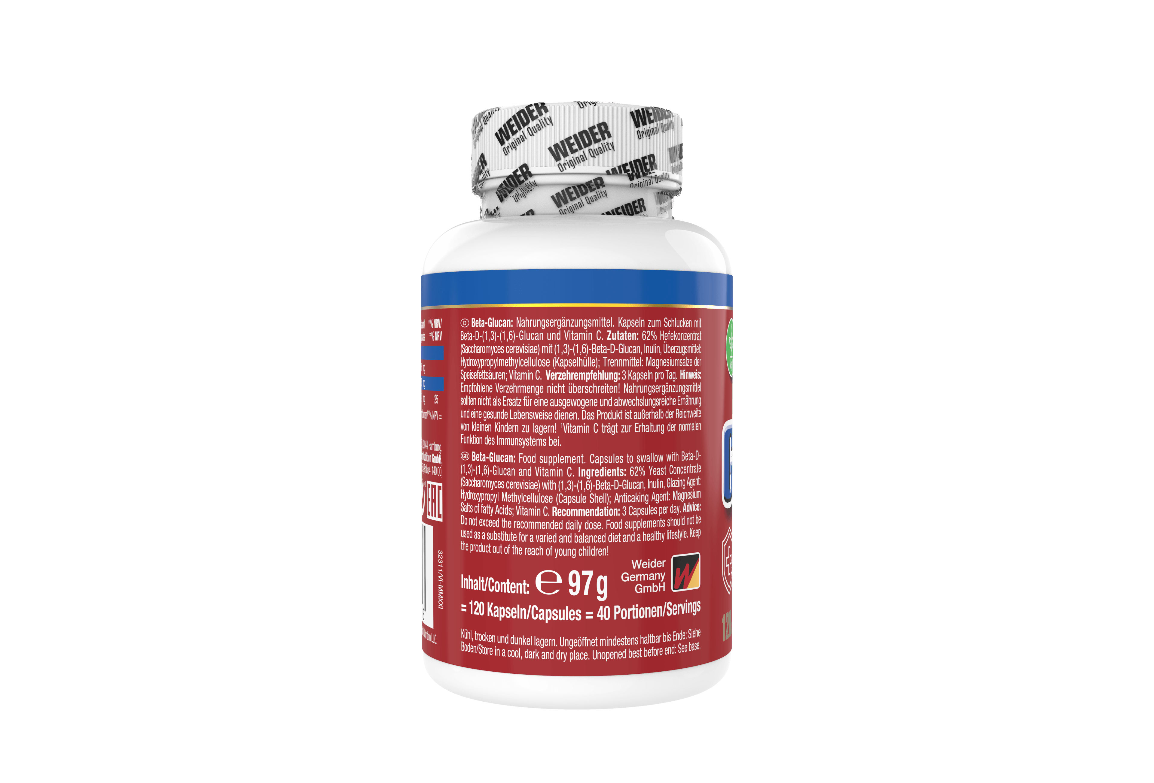 Beta-Glucan immunerősítő - 120 kapszula
