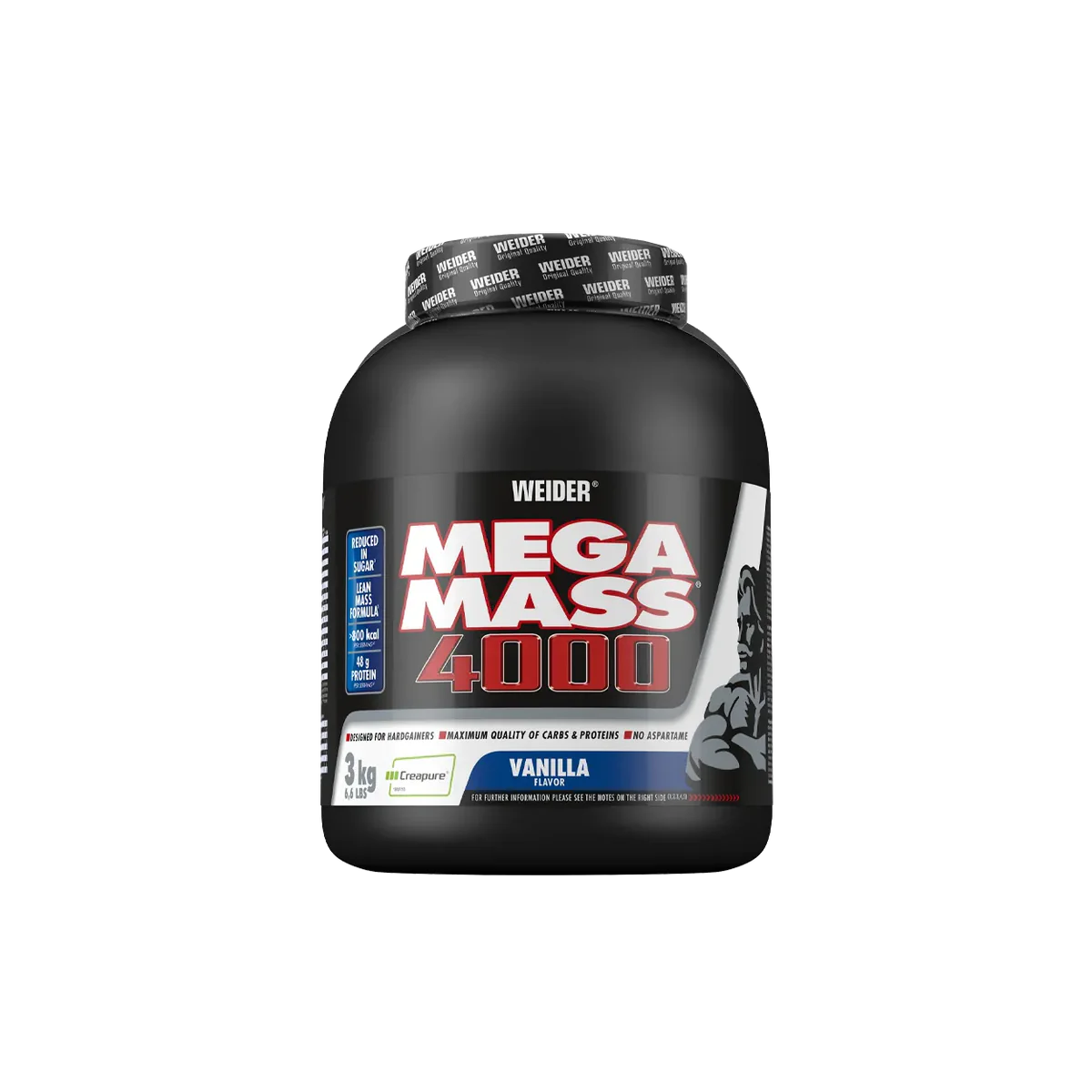 Mega Mass 4000 tömegnövelő - 3kg vanÍlia