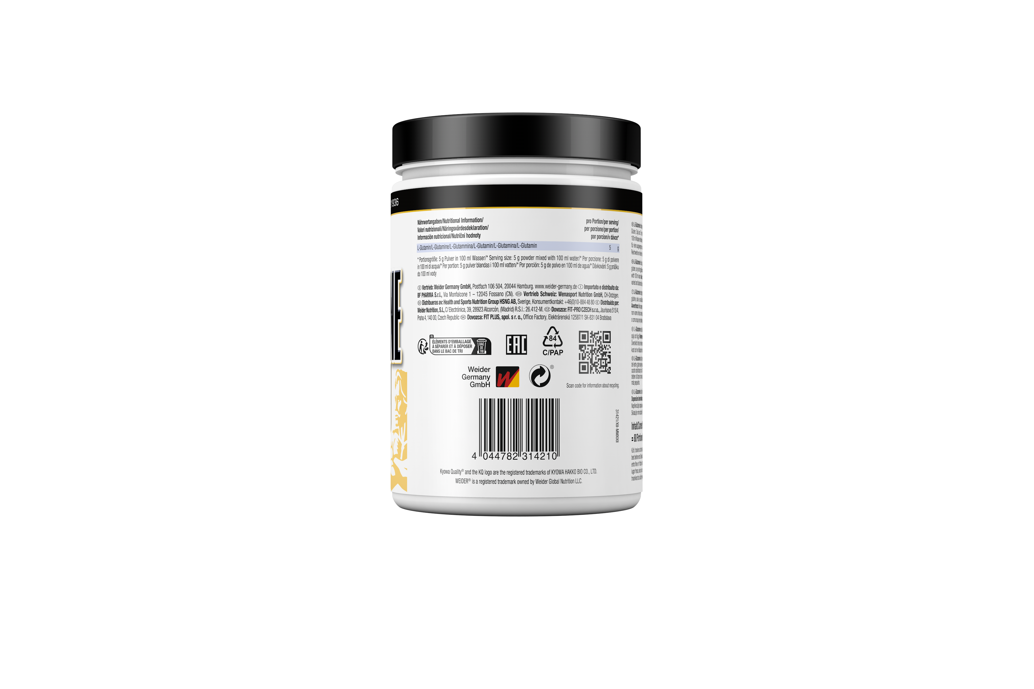 L-Glutamine aminosav - 400g