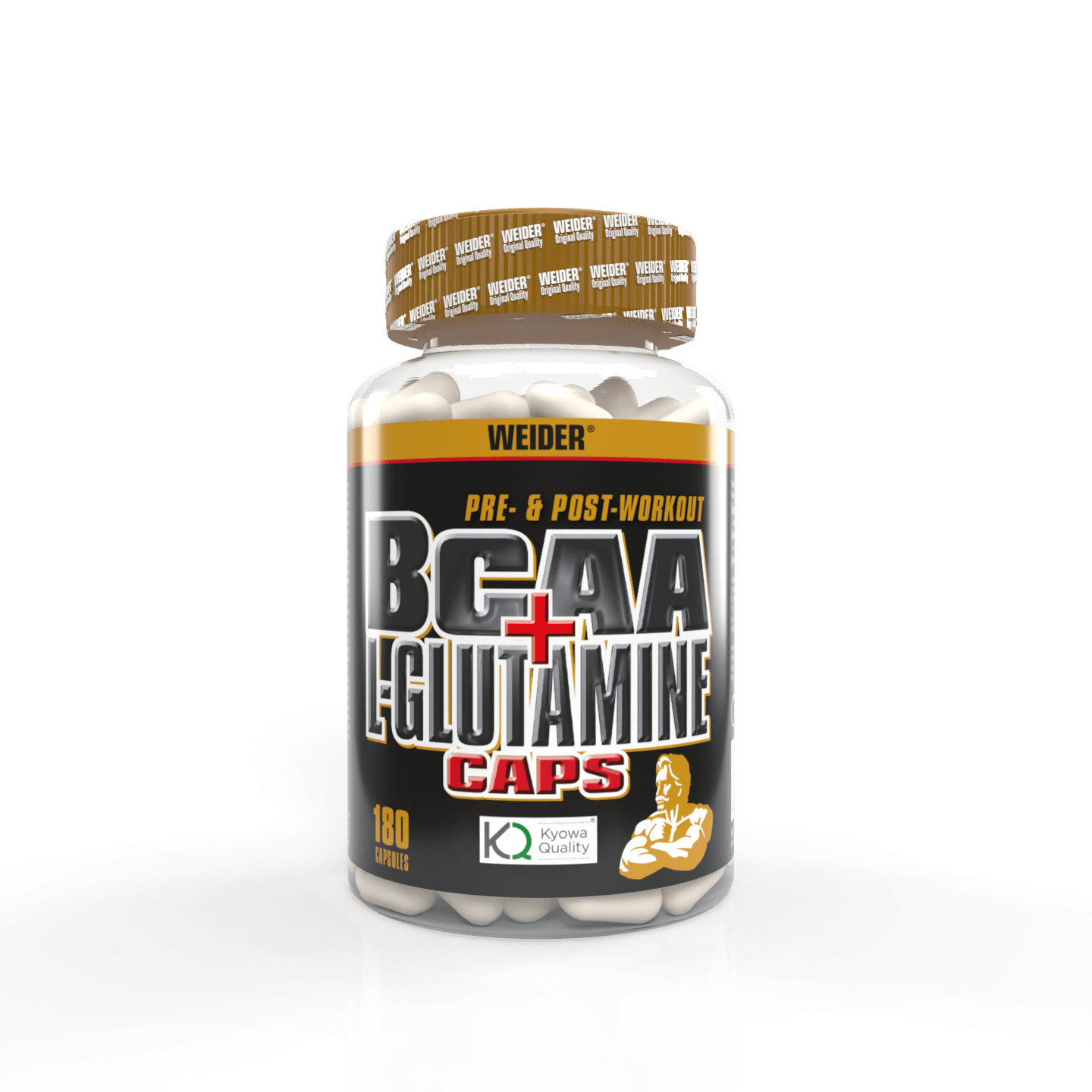 BCAA + L-Glutamine caps - 180 kapszula