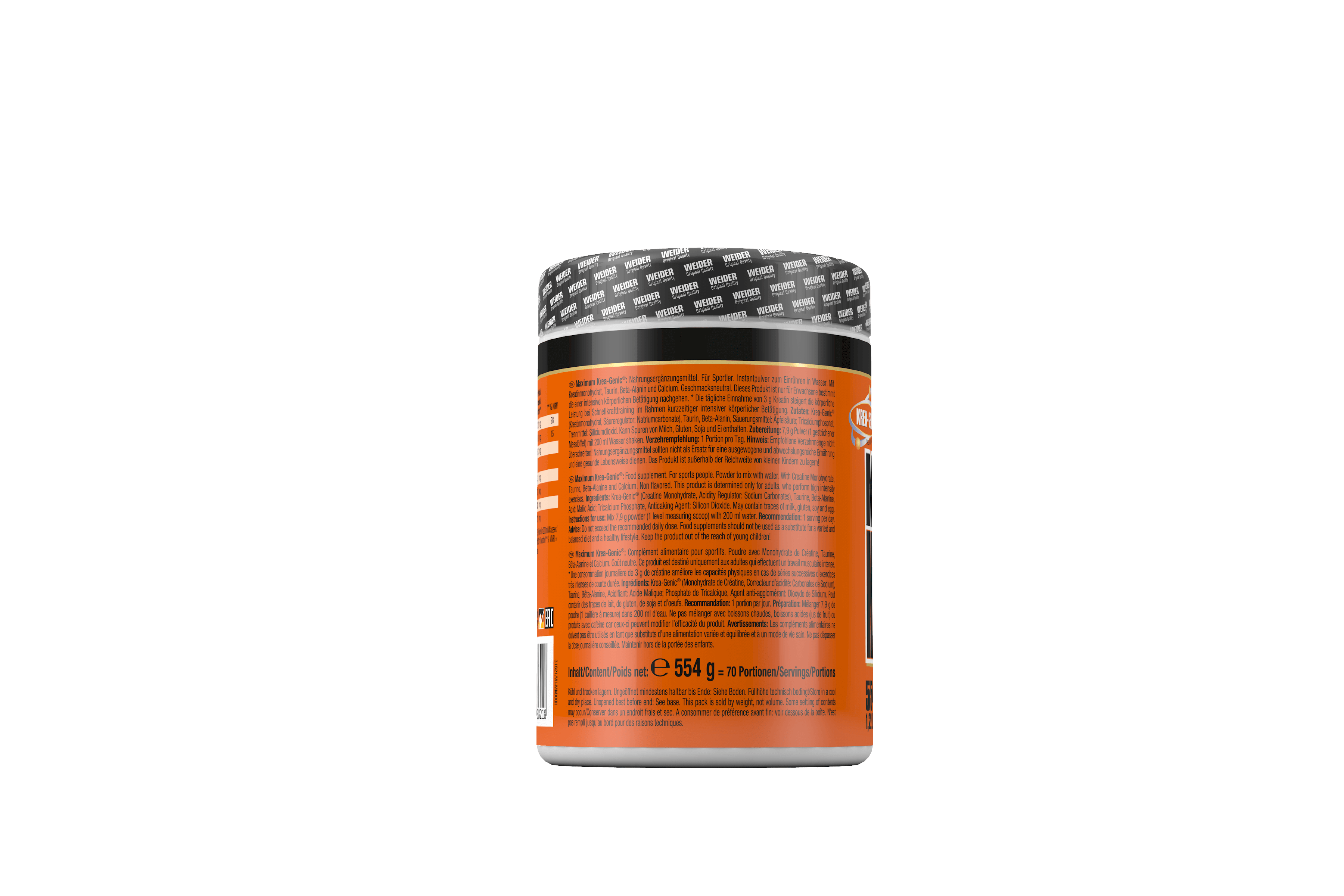 Maximum KREA-GENIC® por 554 g