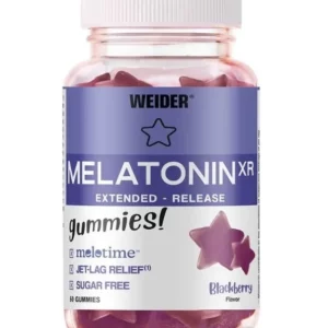 Melatonin XR gummies - 60db - feketeáfonya