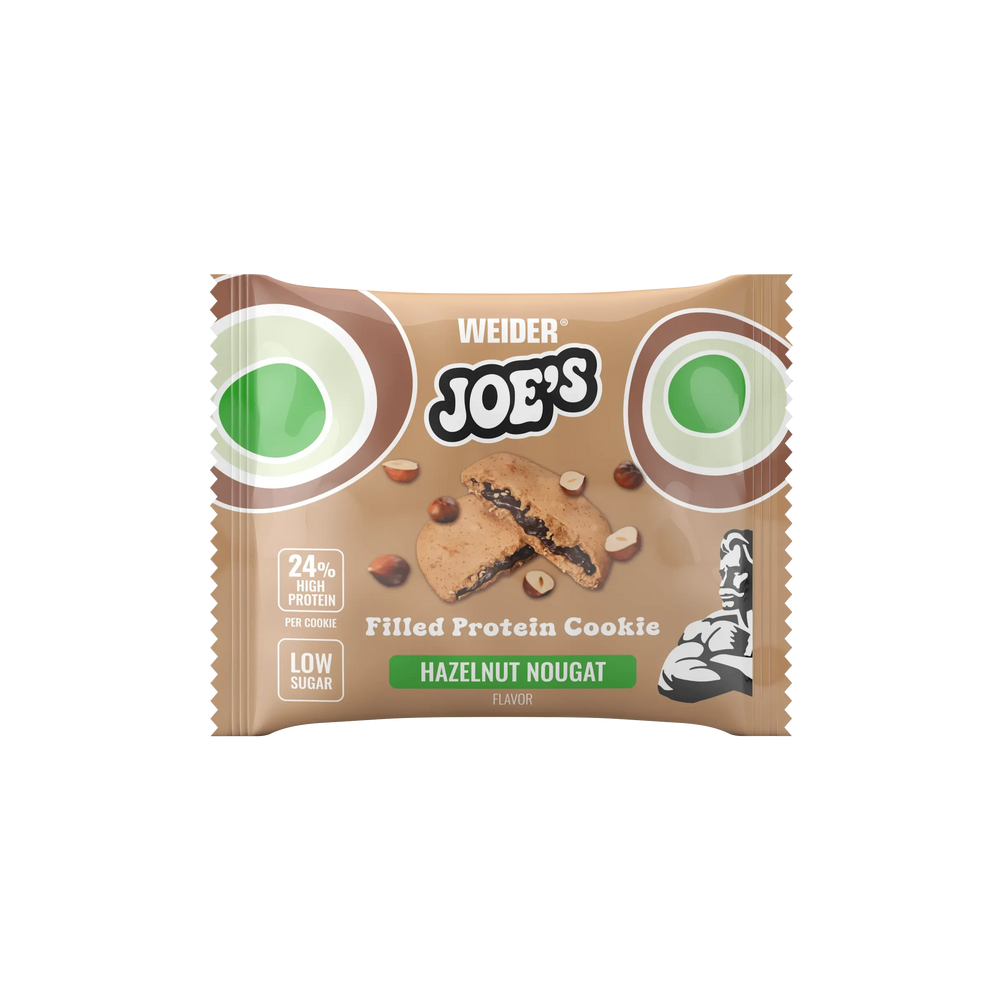 Joe's Filled Protein Cookie - mogyoró-nugát 12 x 60 g