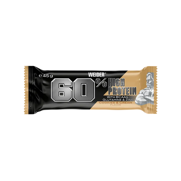 60% protein bar 45g - keksz-tejszín