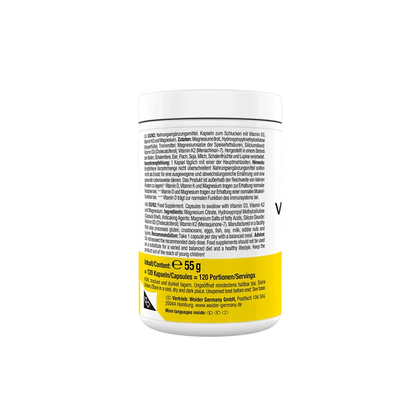 Vitamin D3 K2 120 kapszula