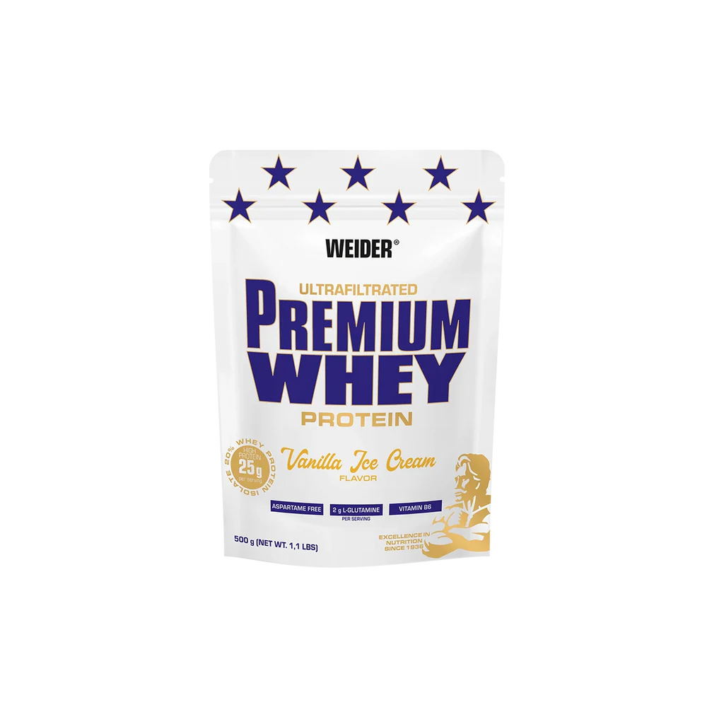 Premium Whey Protein fehérjepor - vanÍliás krémfagylalt 500g