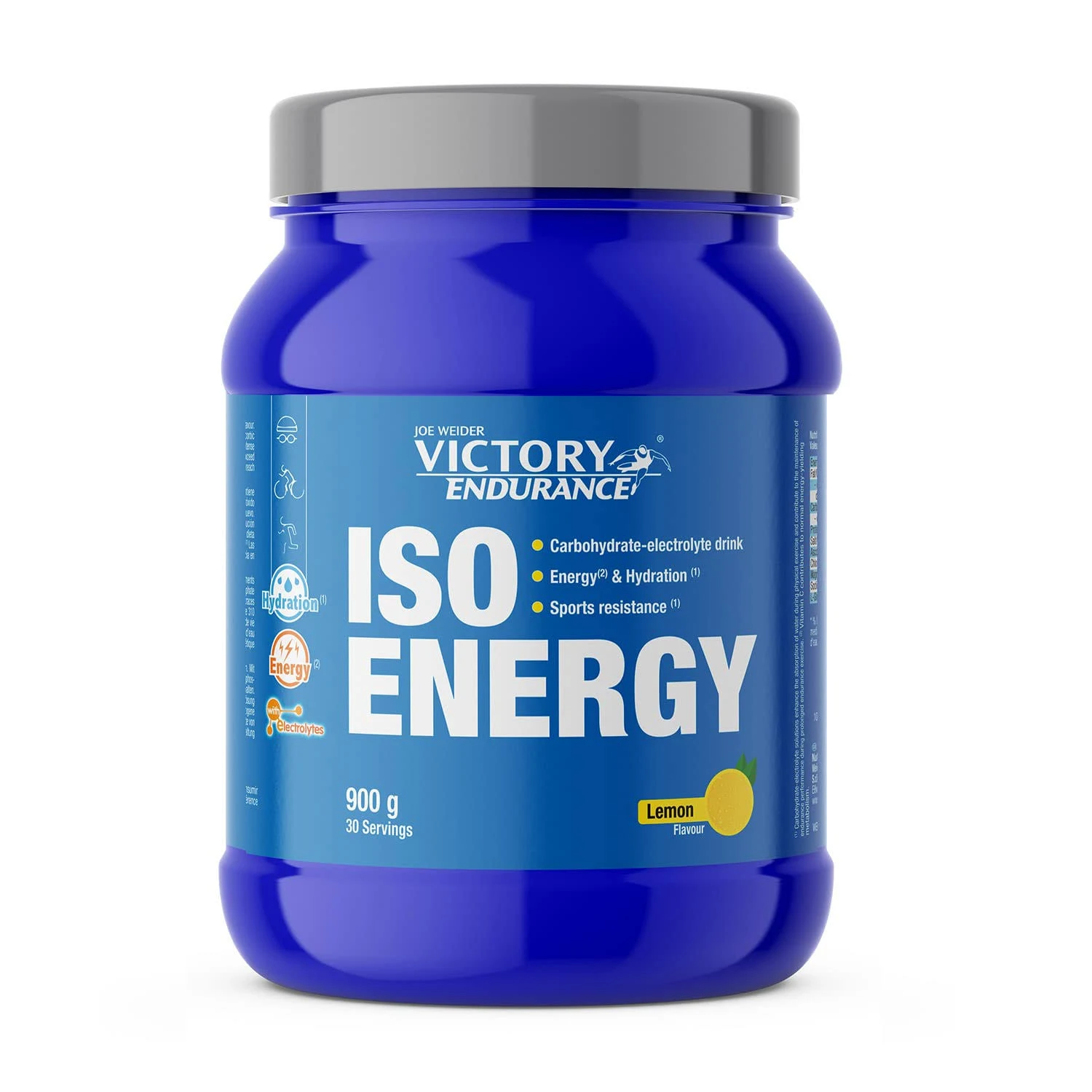 ISO Energy izotóniás italpor - citrom 900g