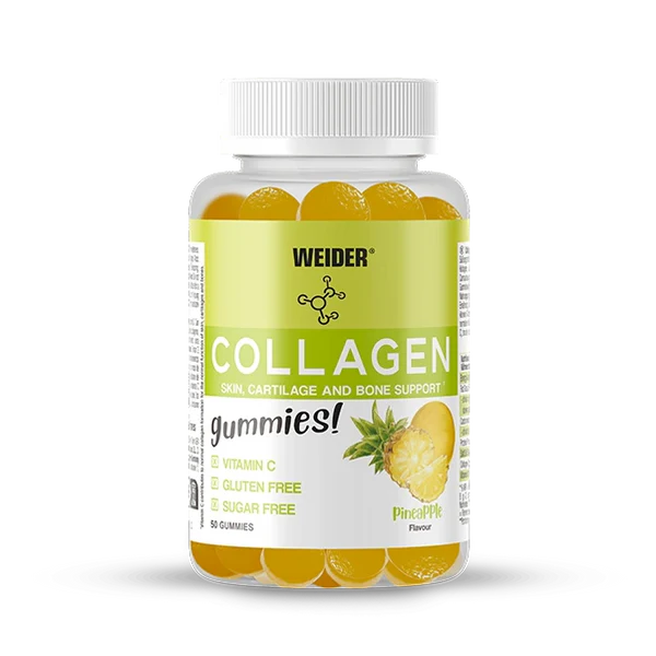 Collagen Gummies – Kollagén gumicukor C-vitaminnal – 50db – ananász Íz