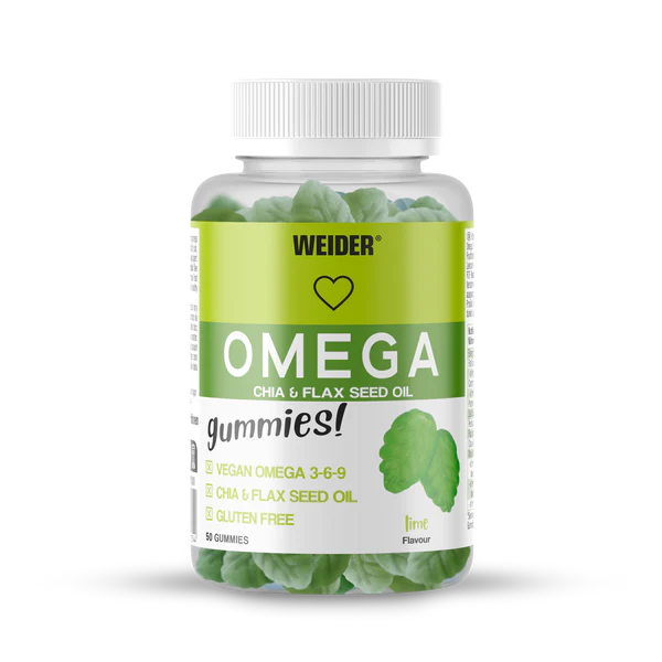Omega UP Gummies – Omega 3-6-9 gumicukor – 50 db – lime Íz