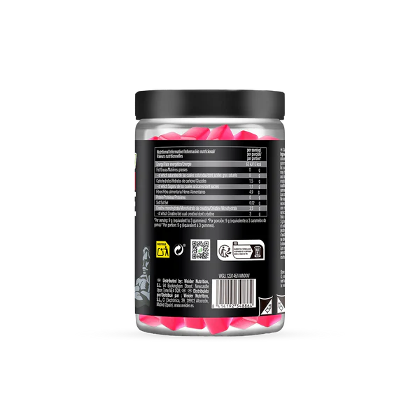 PREMIUM CREATINE GUMMIES – KREATINOS GUMICUKOR 60 db – cseresznyepop íz