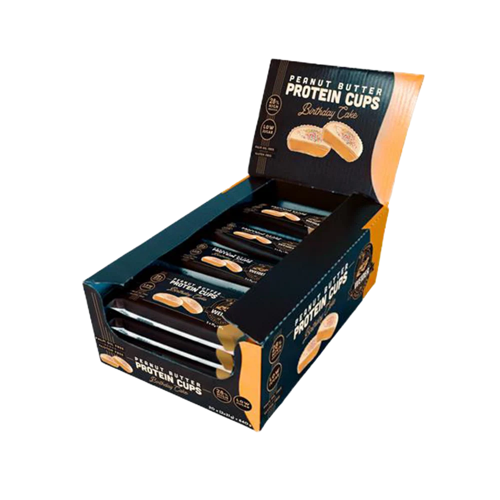 Protein butter cups - Születésnapi torta  20x(2x21)g