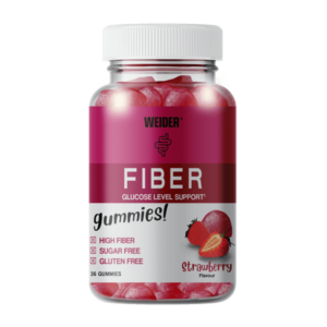 Fiber Gummies – rosttartalmú gumicukor – 36 db – eper Íz