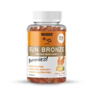 Sun Bronze Gummies – bőr barnulását támogató gumicukor – 40 db – barack-mangó Íz