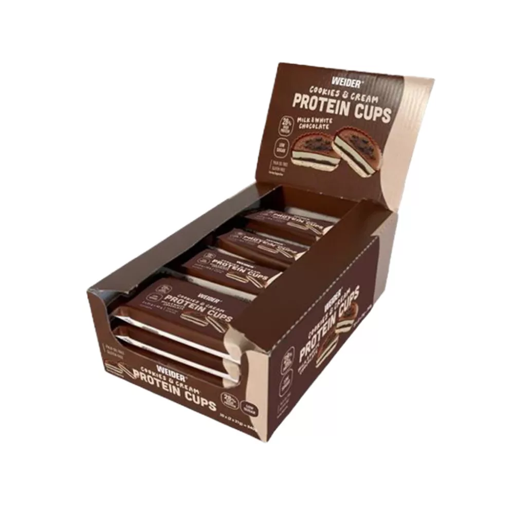Protein butter cups - Keksz-tejszín  20x(2x21)g