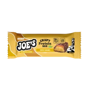 Joe's Crispy PROTEIN BAR fehérje szelet - 12X50 g - toffe karamell íz